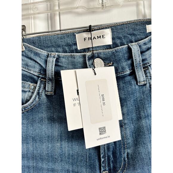 NWT Frame Le Palazzo crop high rise wide leg jeans - Picture 9 of 12